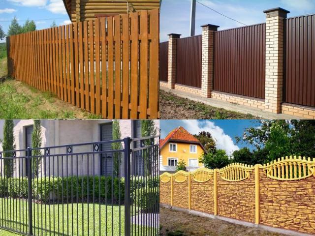 Selectăm fundația optimă pentru diferite modele de gard Cum să construim corect o fundație pentru un gard