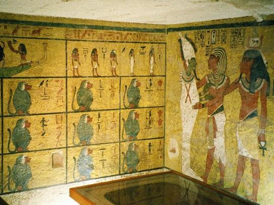Unde sunt obiectele din mormântul tutankhamenului acum?