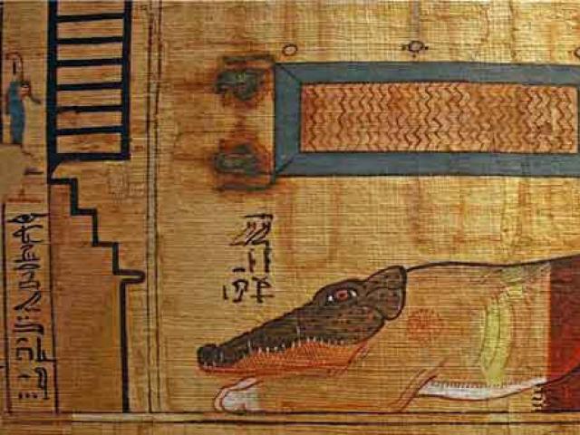 Curtea de morți cântărește inimile înaintea lui Osiris